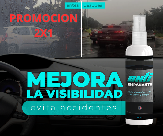 2X1 VIDRIOS A PRUEBA DE LLUVIA AL INSTANTE+ENVIO GRATIS